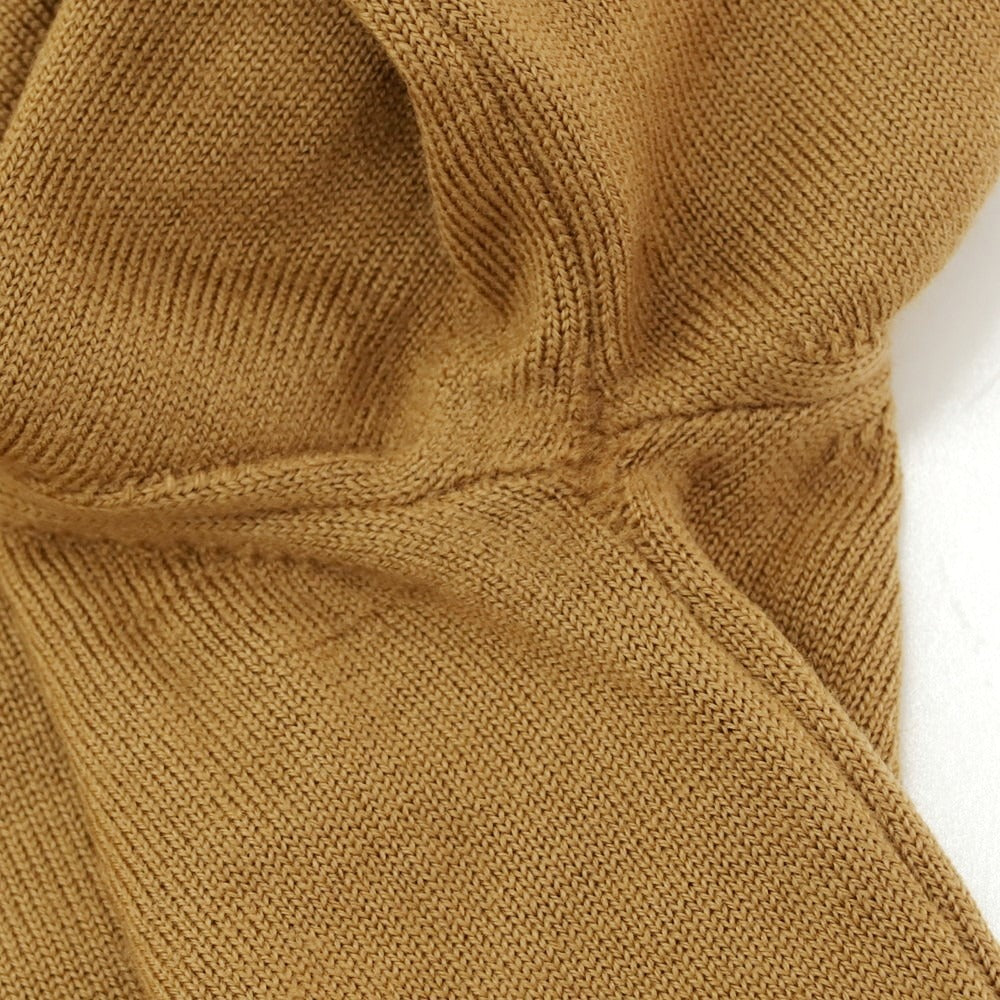 【中古】アレッサンドロルッピ Alessandro Luppi ハイゲージ ウール ハイネック プルオーバーニット ライトブラウン【サイズ44】【BRW】【A/W】【状態ランクB】【メンズ】【759088】