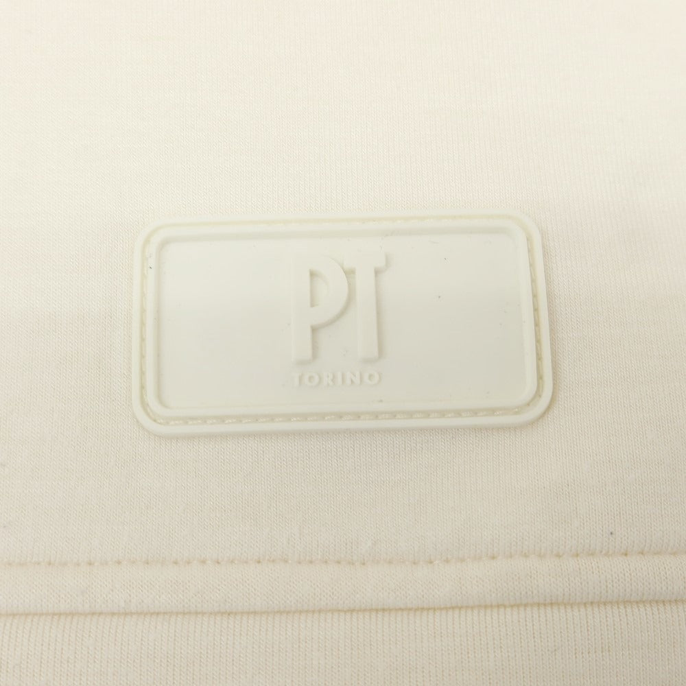 【中古】ピーティートリノ PT TORINO ストレッチレーヨン クルーネック スウェット アイボリー【サイズ46】【WHT】【A/W】【状態ランクB】【メンズ】【759085】