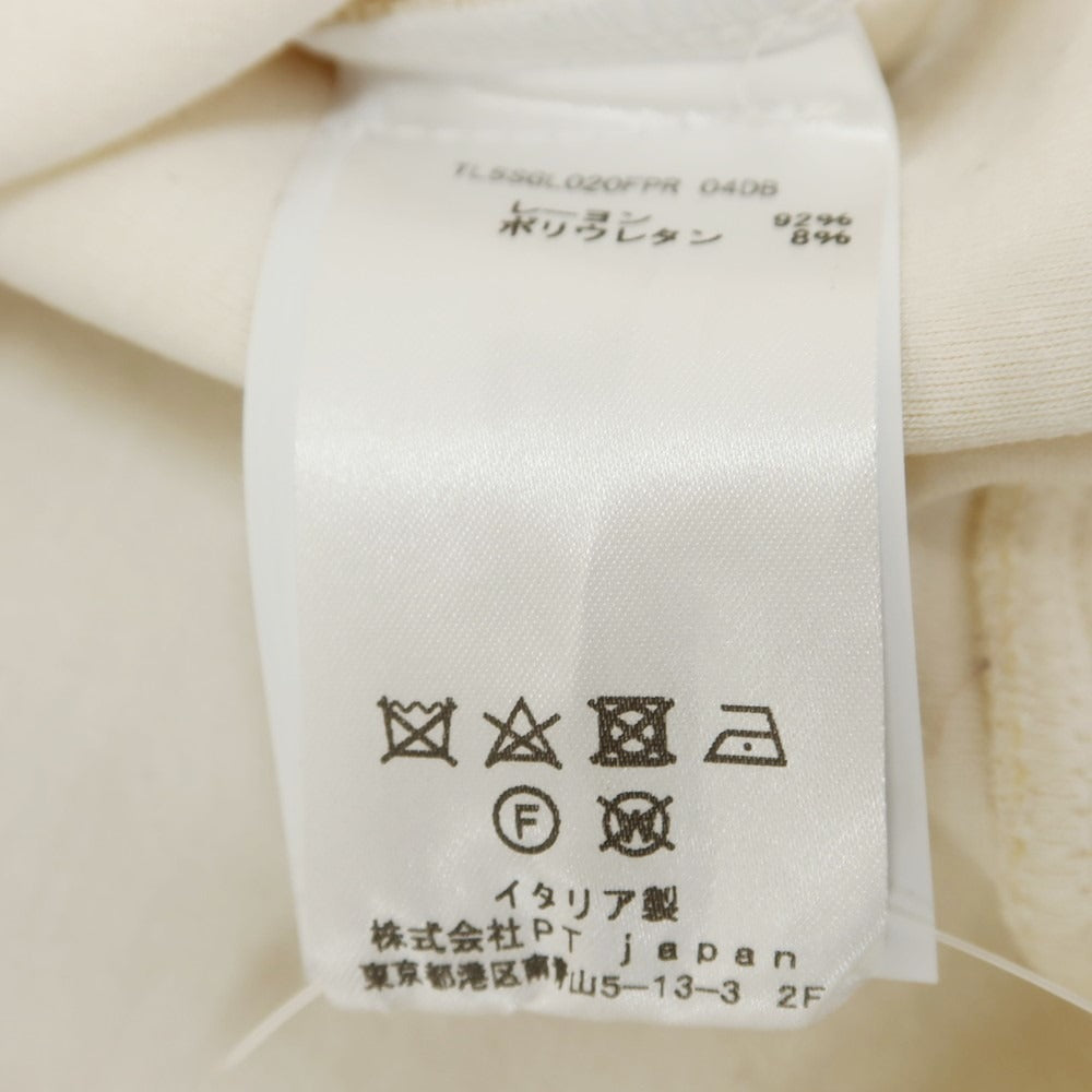 【中古】ピーティートリノ PT TORINO ストレッチレーヨン クルーネック スウェット アイボリー【サイズ46】【WHT】【A/W】【状態ランクB】【メンズ】【759085】