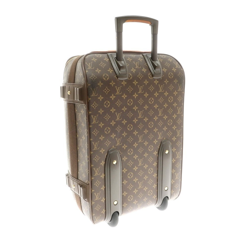 【中古】ルイ ヴィトン LOUIS VUITTON ペガス55 モノグラム キャリーバッグ ブラウン【 状態ランクC 】【 ユニセックス 】