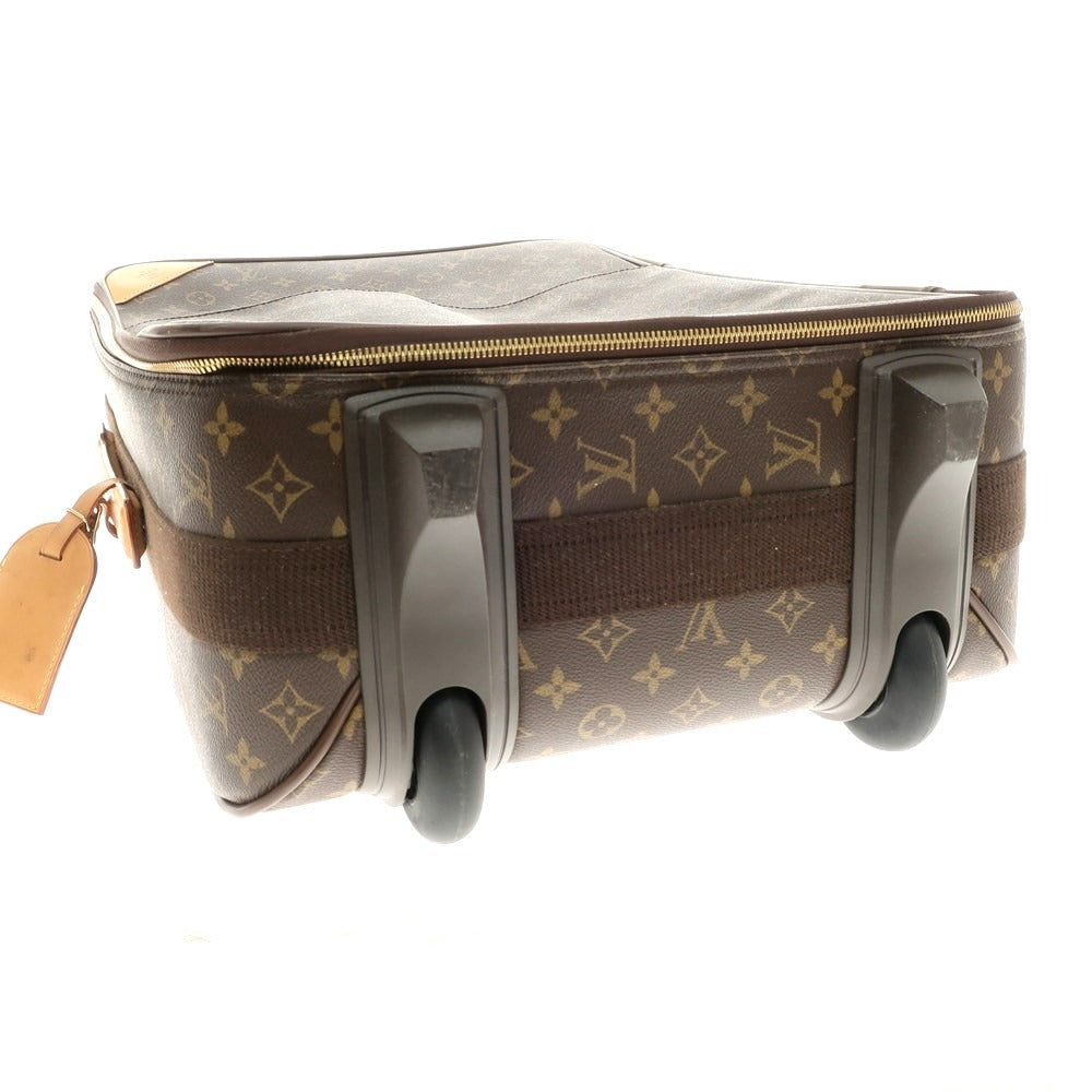 【中古】ルイ ヴィトン LOUIS VUITTON ペガス55 モノグラム キャリーバッグ ブラウン【 状態ランクC 】【 ユニセックス 】