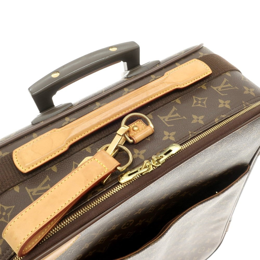 【中古】ルイ ヴィトン LOUIS VUITTON ペガス55 モノグラム キャリーバッグ ブラウン【 状態ランクC 】【 ユニセックス 】