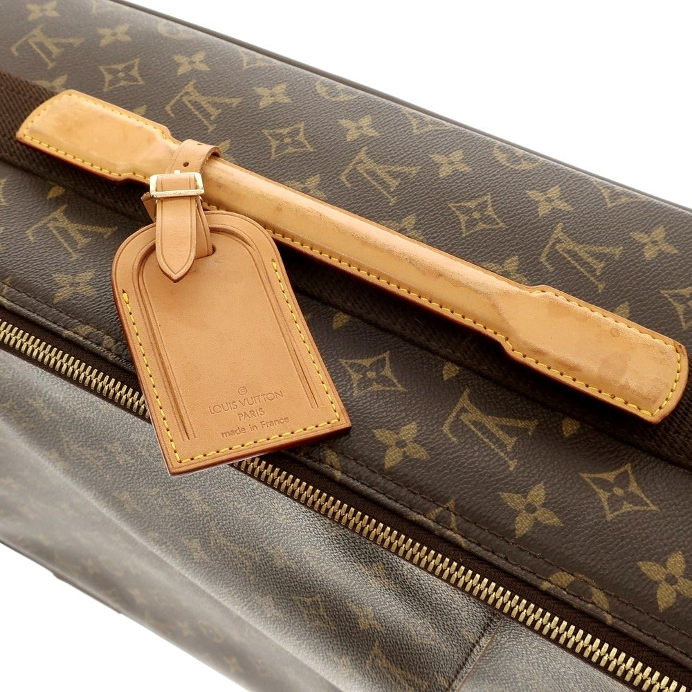 【中古】ルイ ヴィトン LOUIS VUITTON ペガス55 モノグラム キャリーバッグ ブラウン【 状態ランクC 】【 ユニセックス 】