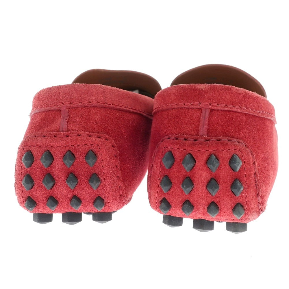 【中古】ダンヒル Dunhill スエード ドライビングシューズ レッド【 7 】【 状態ランクA 】【 メンズ 】