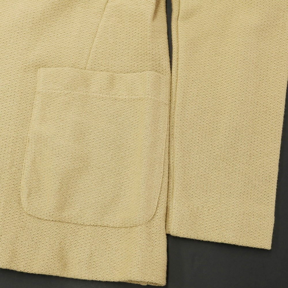 【新品】エルビーエム1911 L.B.M.1911 コットンニット 2B カジュアルジャケット ベージュ【サイズ46】【BEI】【S/S】【状態ランクN】【メンズ】【759472】