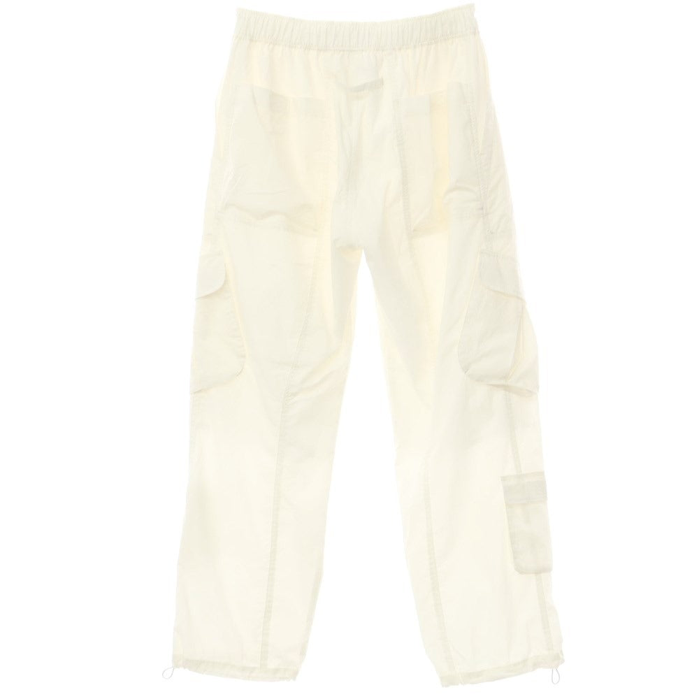 【中古】ワンフィフス one fifth ナイロンポリエステル ワイド カーゴパンツ オフホワイト【サイズ2】【WHT】【S/S】【状態ランクB】【メンズ】