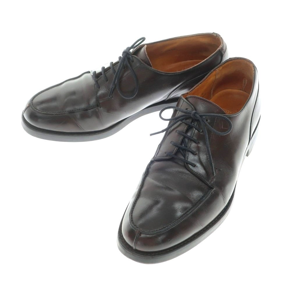 【中古】クロケットアンドジョーンズ CROCKETT&JONES MORETON カーフ Uチップ ドレスシューズ ダークブラウン【 8E