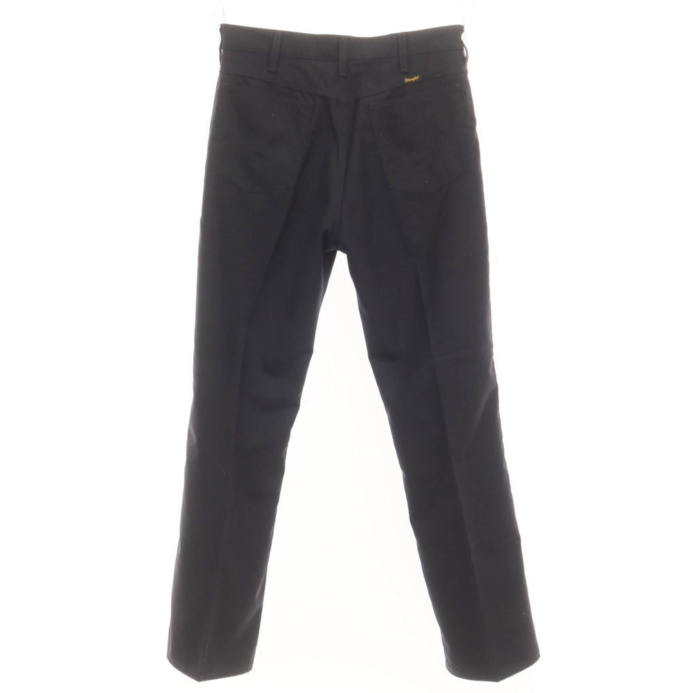 【中古】ラングラー Wrangler ウールポリエステルナイロン カジュアルスラックスパンツ ブラック【サイズ32】【BLK】【S/S】【状態ランクB】【メンズ】【759377】