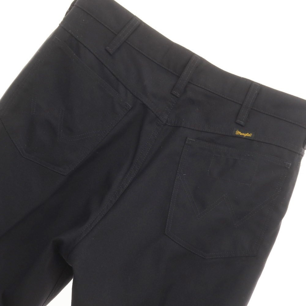 【中古】ラングラー Wrangler ウールポリエステルナイロン カジュアルスラックスパンツ ブラック【サイズ32】【BLK】【S/S】【状態ランクB】【メンズ】【759377】