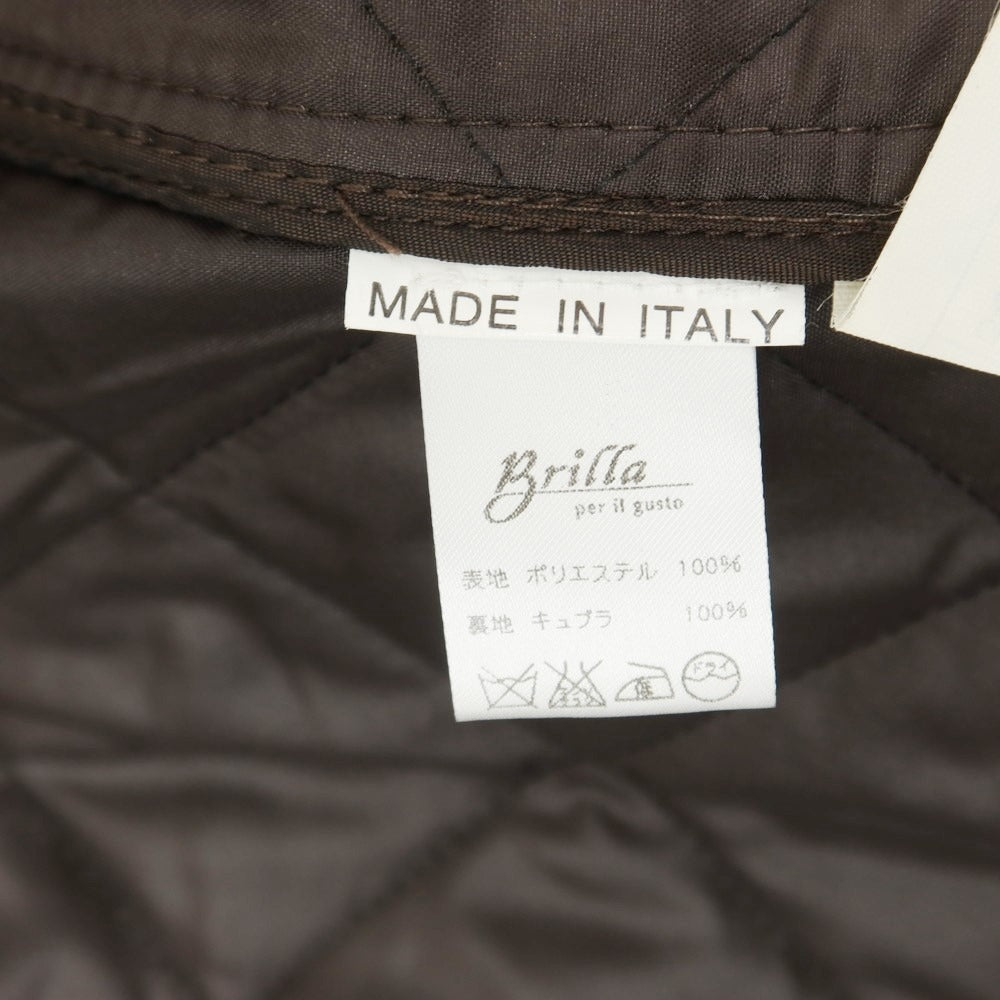 【中古】ヴァルスター Valstar ポリエステル キルティング キルティングブルゾン ブラウン【 44 】【 状態ランクC 】【 メンズ 】