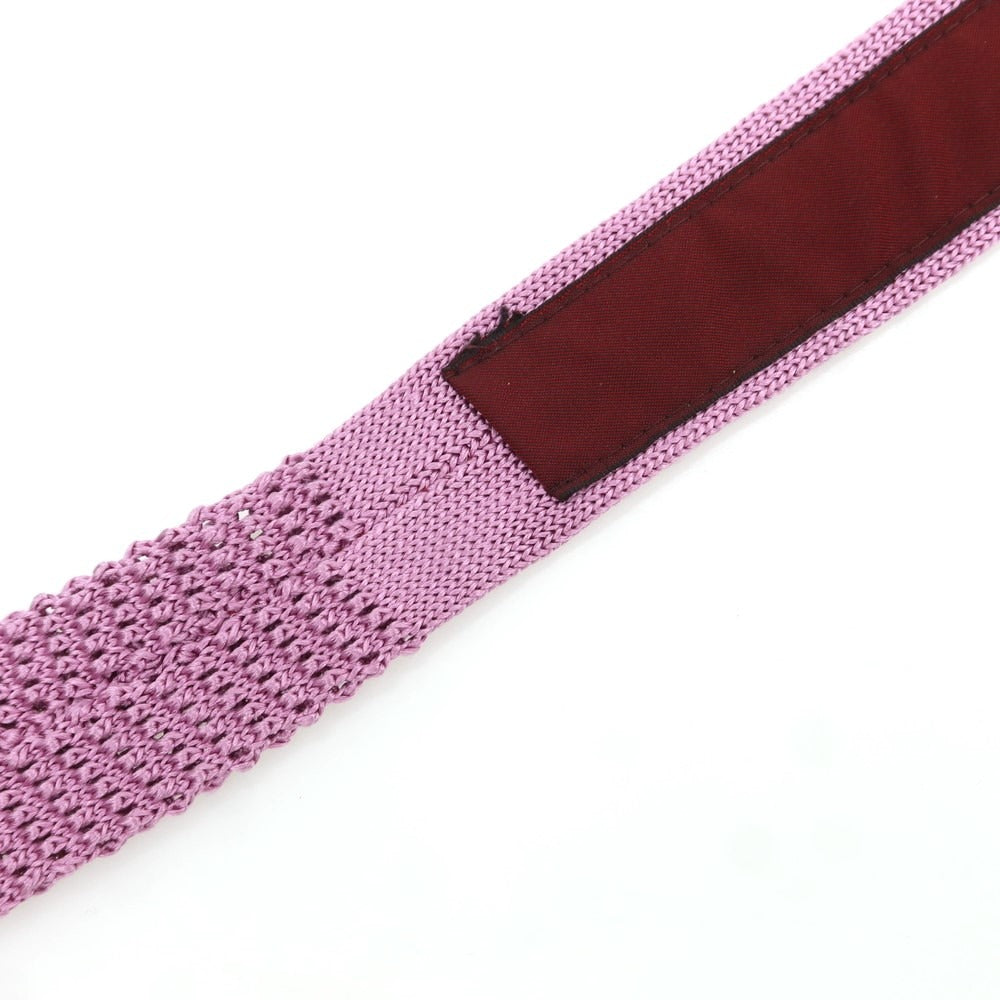 【中古】バタクハウスカット batak house cut シルク ニットタイ ピンクパープル【 状態ランクB 】【 メンズ 】