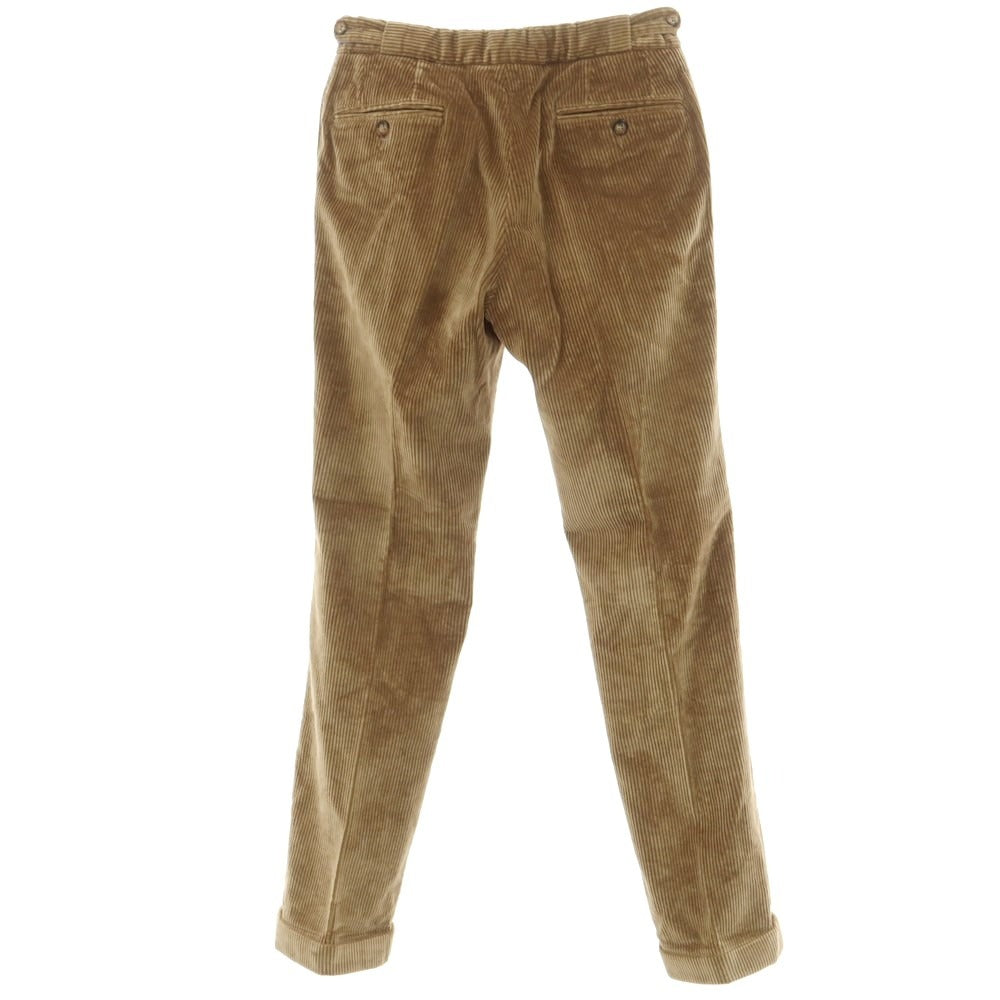 【中古】シーアンドシー パンタローニ C&C PANTALONI コットン コーデュロイパンツ ブラウンベージュ【 42 】【 状態ランクB 】【 メンズ 】