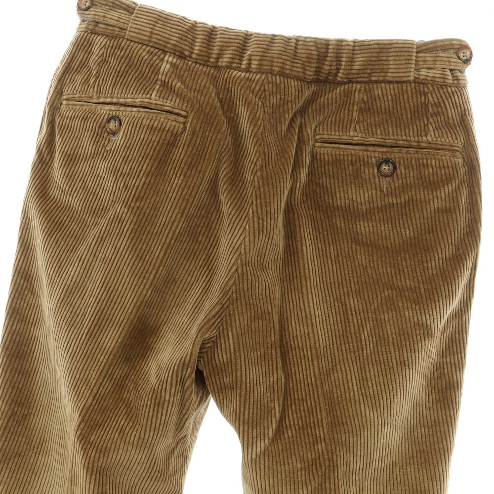 【中古】シーアンドシー パンタローニ C&C PANTALONI コットン コーデュロイパンツ ブラウンベージュ【 42 】【 状態ランクB 】【 メンズ 】