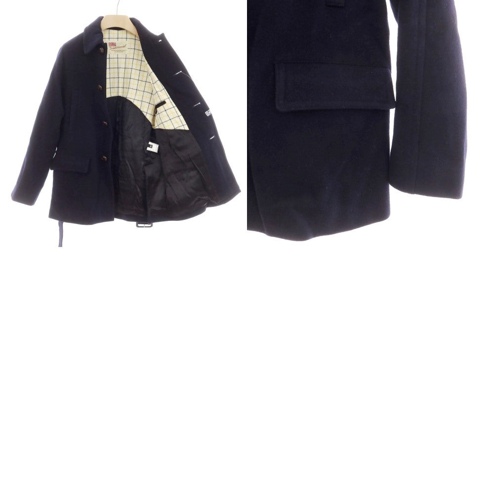 【中古】トラディショナルウェザーウェア Traditional Weatherwear ウール フィールドジャケット ネイビー【 36 】【 状態ランクC 】【 メンズ 】