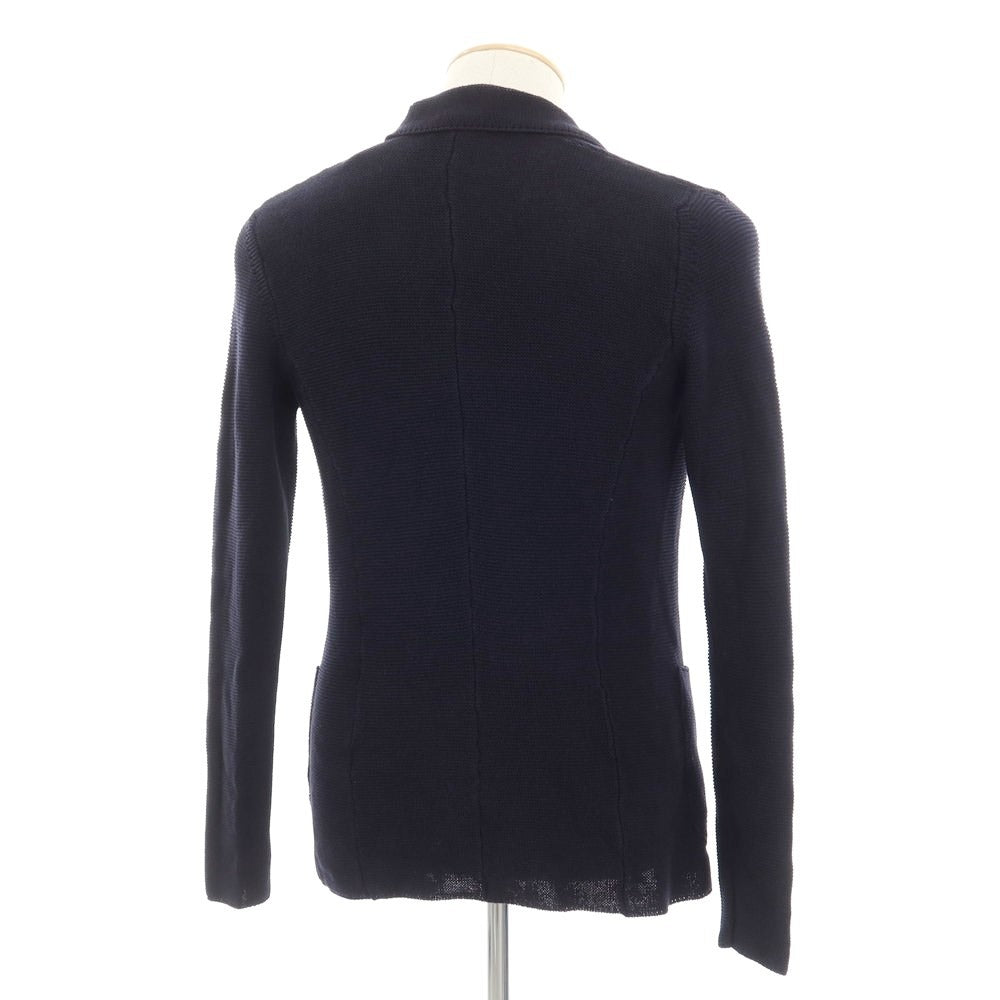 【中古】ロベルトコリーナ ROBERTO COLLINA コットン カーディガン ネイビー【サイズ44】【NVY】【S/S】【状態ランクB】【メンズ】【759381】