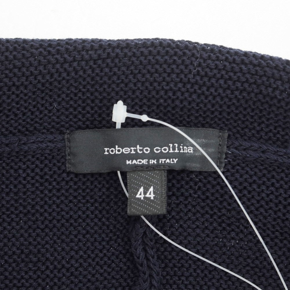 【中古】ロベルトコリーナ ROBERTO COLLINA コットン カーディガン ネイビー【サイズ44】【NVY】【S/S】【状態ランクB】【メンズ】【759381】