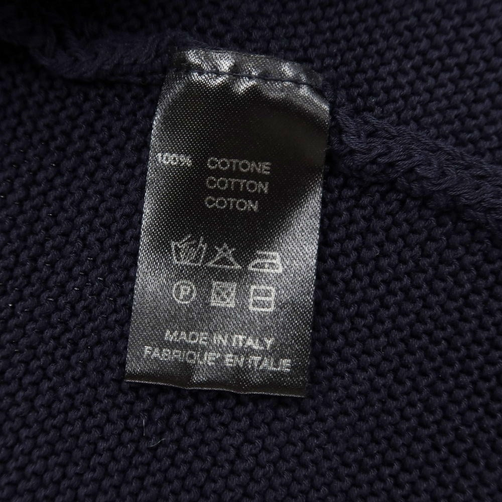 【中古】ロベルトコリーナ ROBERTO COLLINA コットン カーディガン ネイビー【サイズ44】【NVY】【S/S】【状態ランクB】【メンズ】【759381】