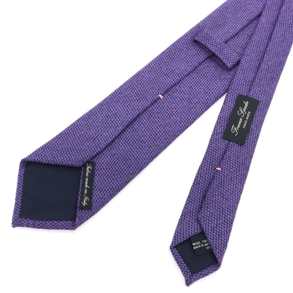 【中古】フランコ スパダ Franco Spada ウール ネクタイ パープル【PUP】【A/W】【状態ランクB】【メンズ】【759080】