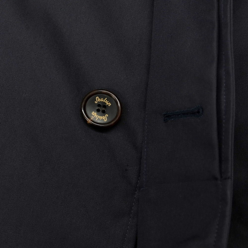 【中古】シーラップ Sealup コットンナイロン ステンカラーコート ブラック【サイズ52】【BLK】【S/S】【状態ランクB】【メンズ】【759371】
