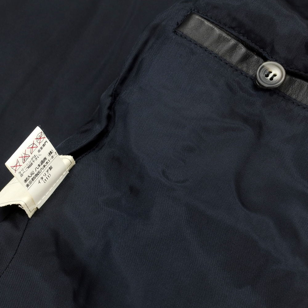 【中古】チンクアンタ Cinquanta シープレザー ジップアップ レザージャケット ブラック【 46 】【 状態ランクB 】【 メンズ 】