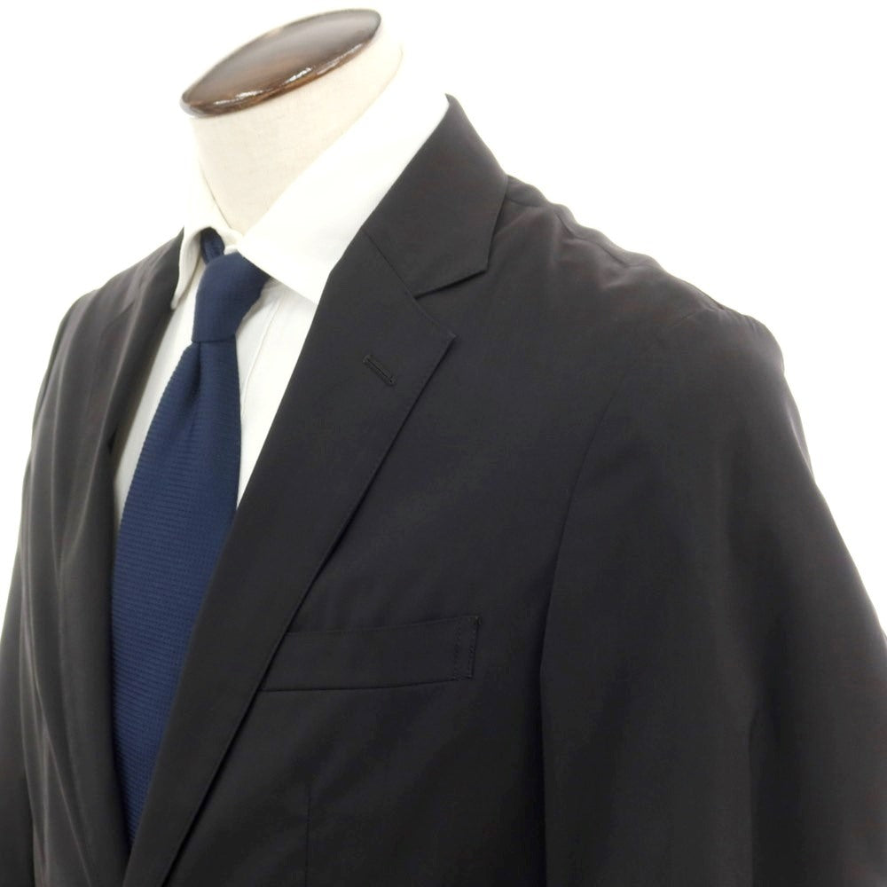 【中古】ジュンハシモト junhashimoto ウールポリエステル 2つボタンスーツ ブラック【 5 】【 状態ランクB 】【 メンズ 】