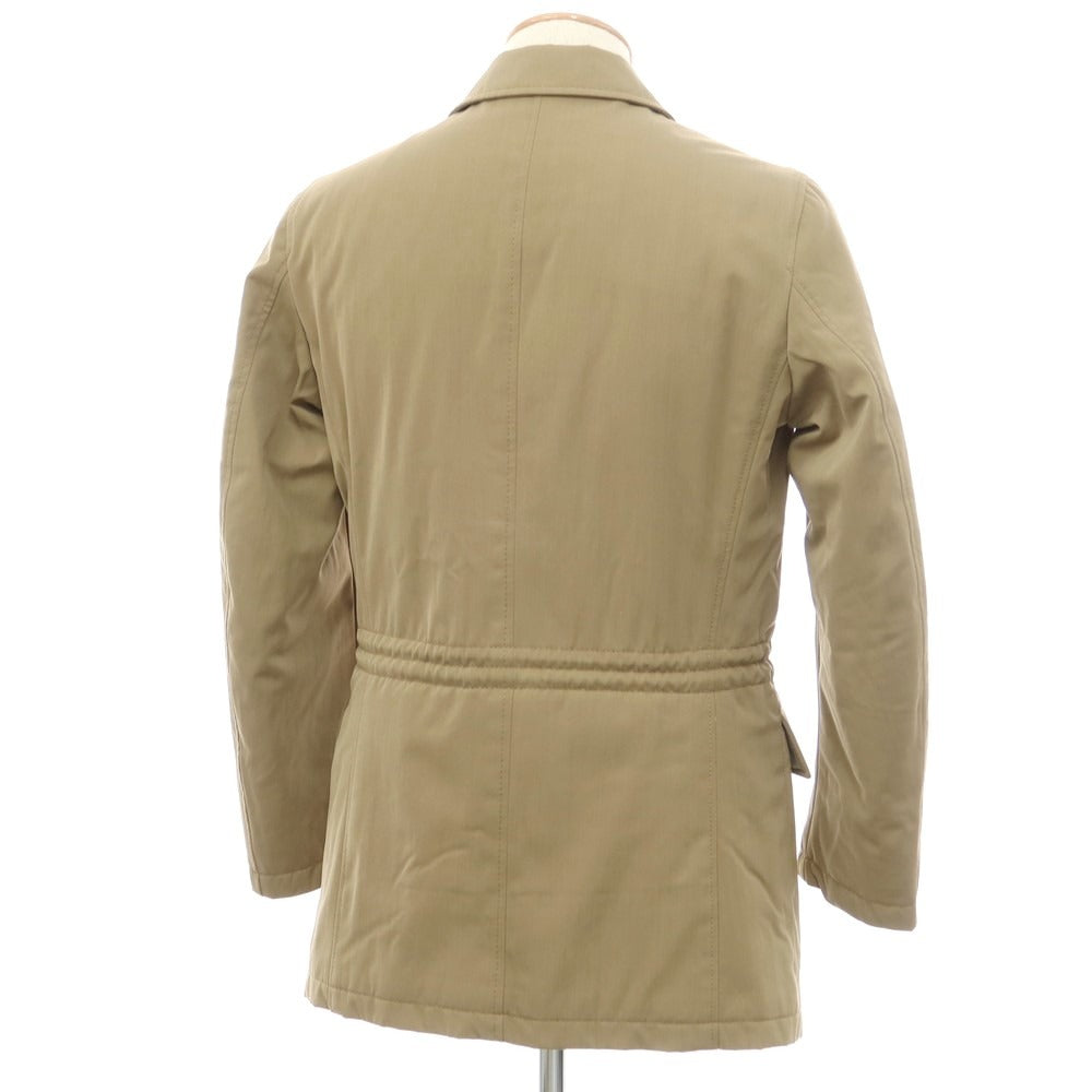 【中古】ヘルノ Herno ウールアクリルナイロン 中綿 フィールドジャケット ベージュ【 44 】【 状態ランクB 】【 メンズ 】