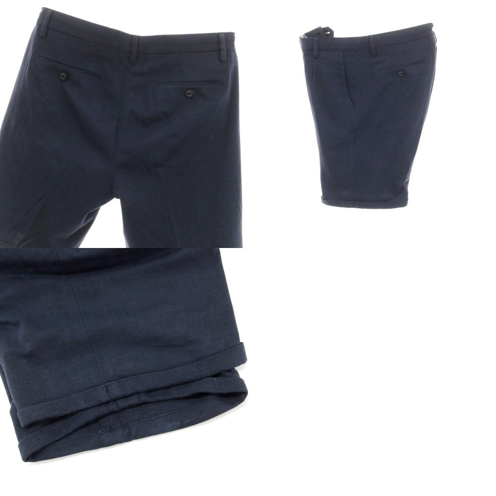 【中古】アティピコ AT.P.CO ジャージー ショートパンツ ネイビー【 48 】【 状態ランクC 】【 メンズ 】