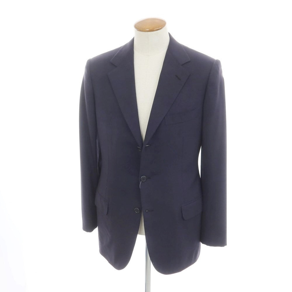 中古】ブリオーニ Brioni ウール テーラードジャケット ダークネイビー【 表記なし(M位) 】【 状態ランクC 】【 メンズ 】 –  リタリオリブロ