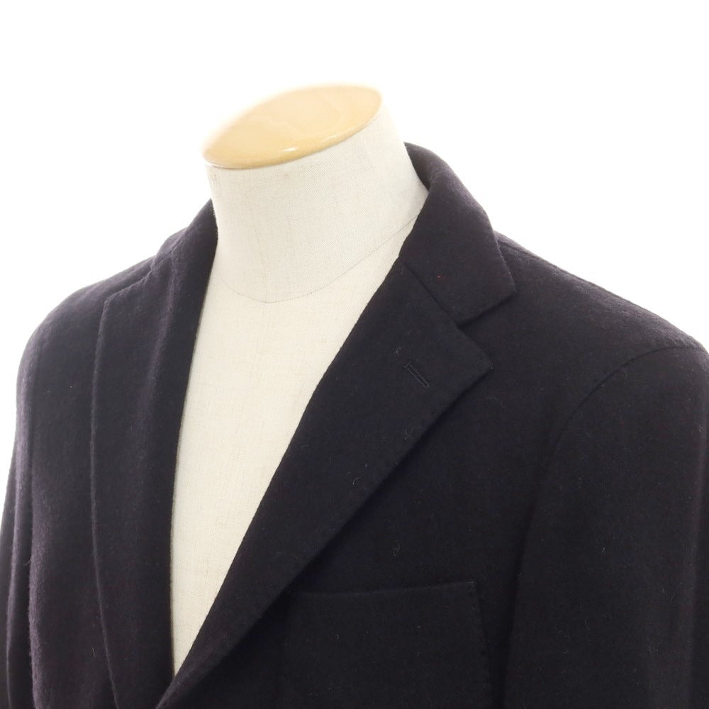 【中古】マニュエル リッツ MANUEL RITZ ウールナイロン 3B カジュアルジャケット ブラック【 表記なし(S位) 】【 状態ランクB 】【 メンズ 】