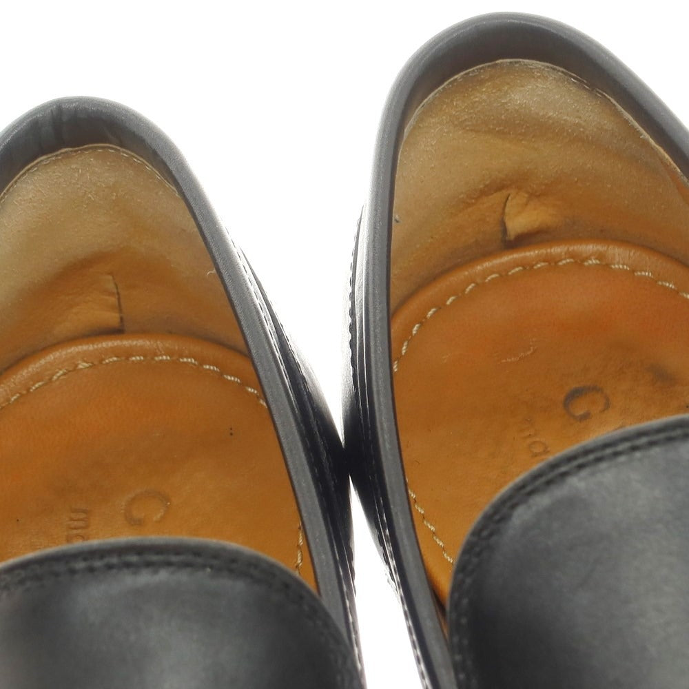 【中古】グッチ GUCCI カーフレザー ホースビット ローファー ブラック【 6.5 】【 状態ランクB 】【 メンズ 】