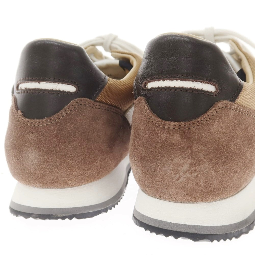 【中古】【未使用】コムデギャルソン オムドゥ COMME des GARCONS HOMME DEUX × SPALWART 2022年秋冬 スニーカー ブラウンxベージュ【 40 】【 状態ランクS 】【 メンズ 】