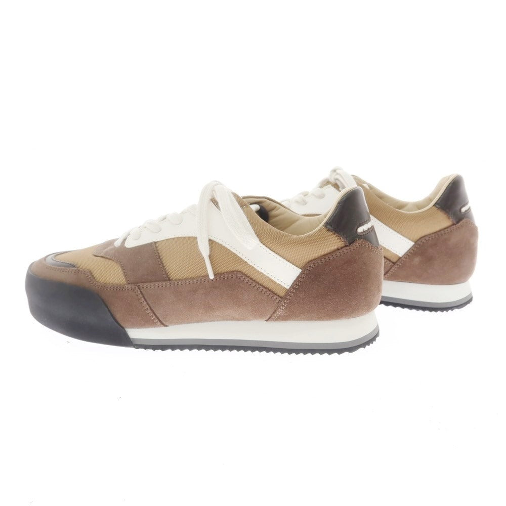 【中古】【未使用】コムデギャルソン オムドゥ COMME des GARCONS HOMME DEUX × SPALWART 2022年秋冬 スニーカー ブラウンxベージュ【 40 】【 状態ランクS 】【 メンズ 】