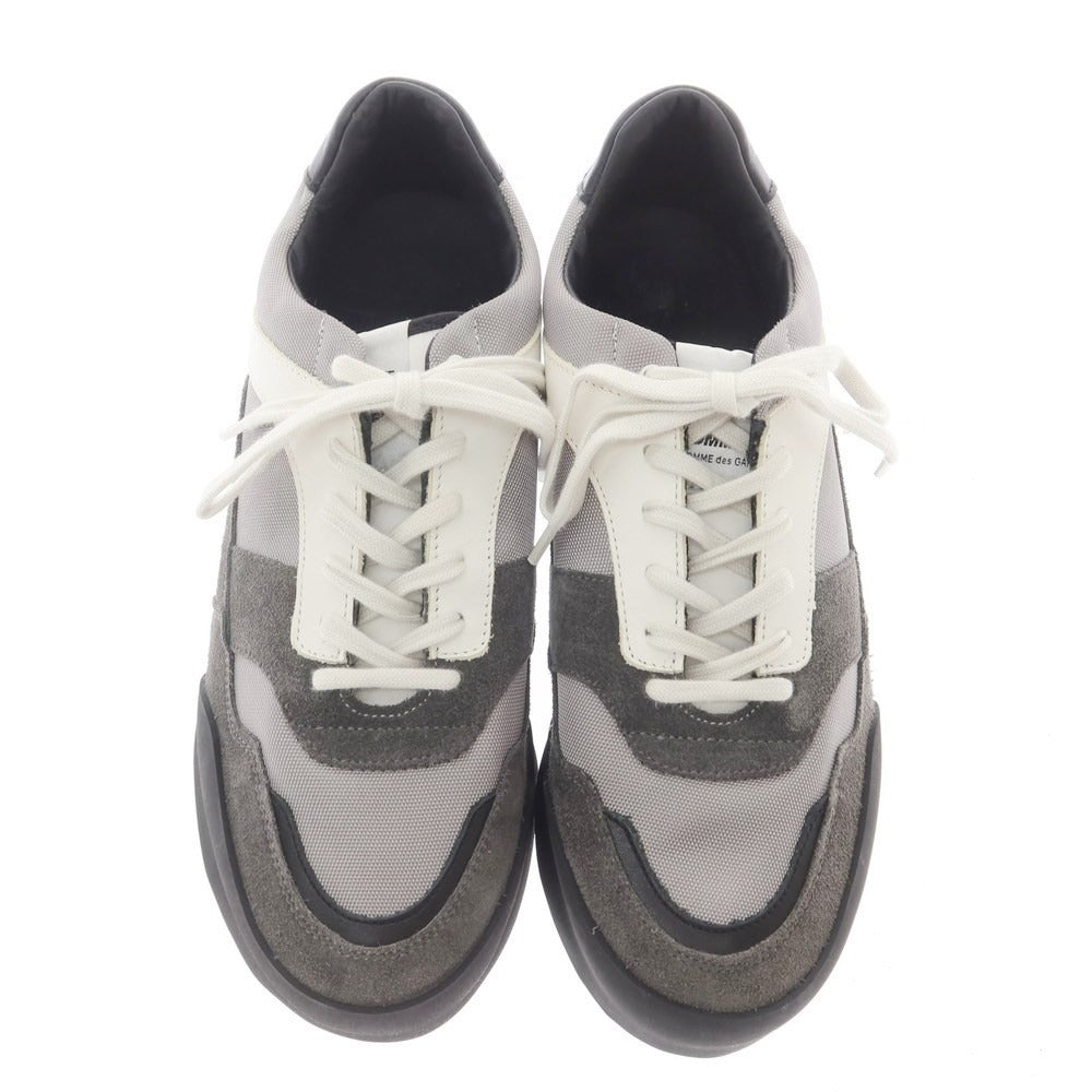 【中古】【未使用】コムデギャルソン オムドゥ COMME des GARCONS HOMME DEUX × SPALWART 2022年秋冬 スニーカー グレー【 40 】【 状態ランクS 】【 メンズ 】