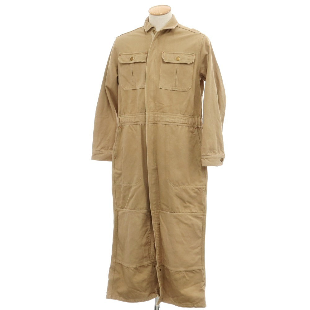 中古】ダブレット doublet SILK CHINO JUMPSUIT COAT コットンシルク ジャンプスーツ ロングコート ベージュ –  リタリオリブロ