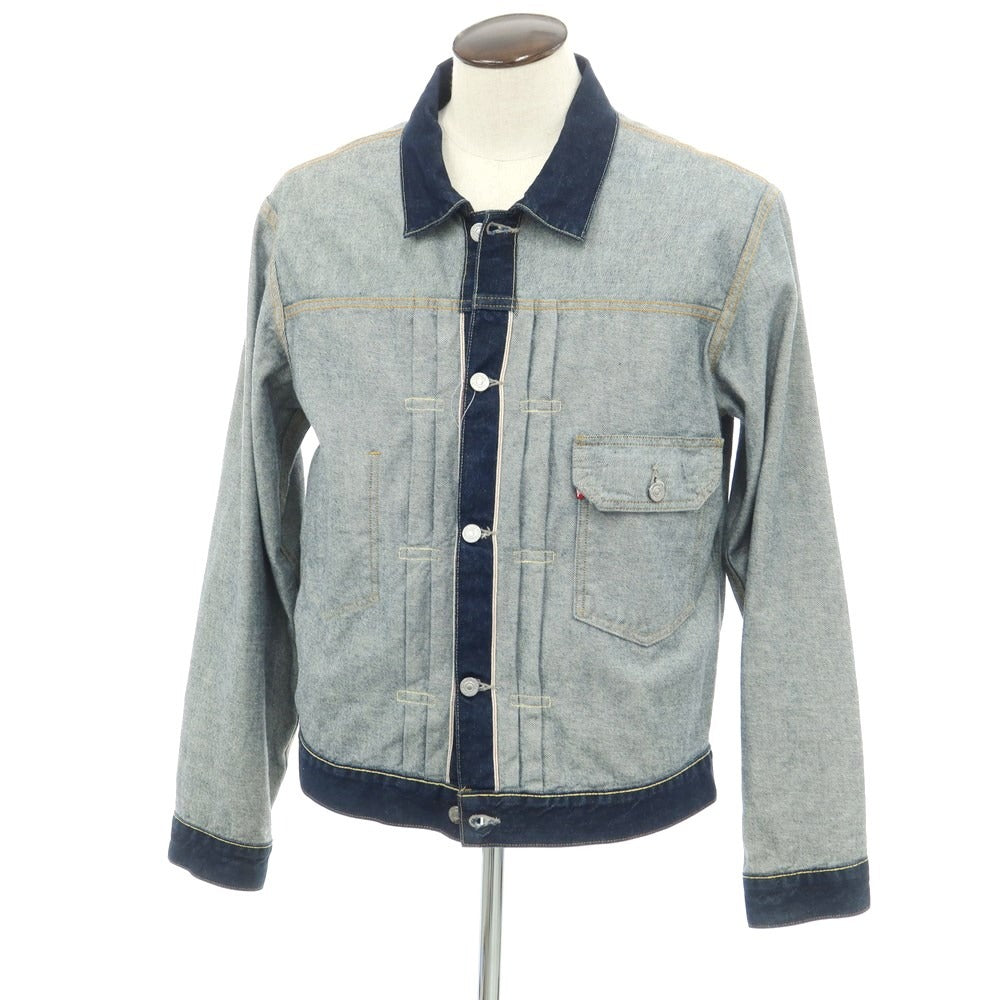 Used] Levi's BEAMS special order INSIDE OUT denim jacket indigo [L] [ –  リタリオリブロ