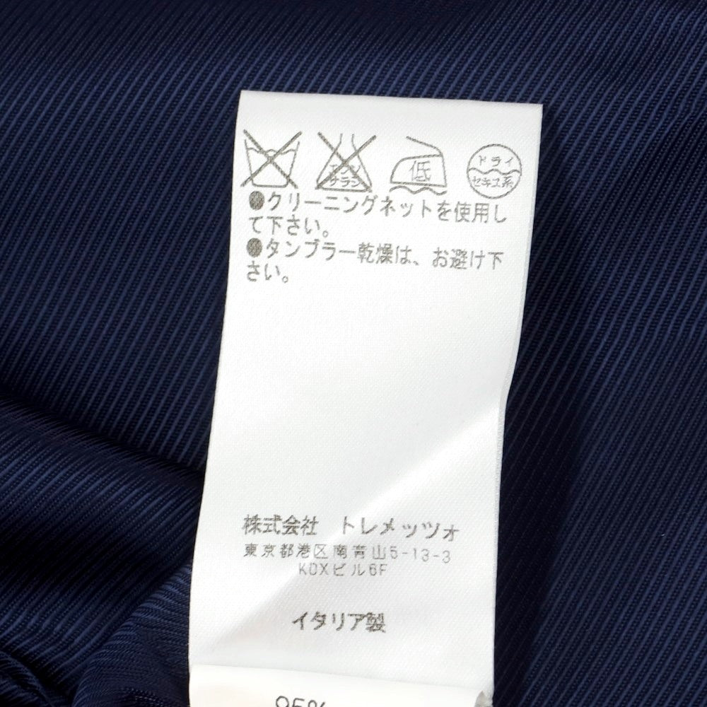 【中古】ベヴィラクア BEVILACQUA ウールカシミヤ チェック ベスト ジレ グレーxネイビー【 M 】【 状態ランクB 】【 メンズ 】