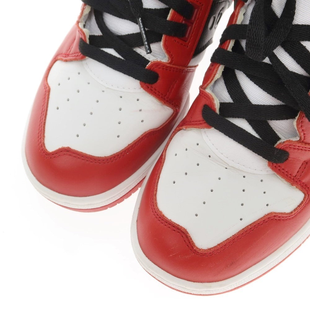 【中古】サッカニー SAUCONY × BEAMS Spot-bilt レザー スニーカー ホワイトxレッド【 26.5cm 】【 状態ランクB 】【 メンズ 】