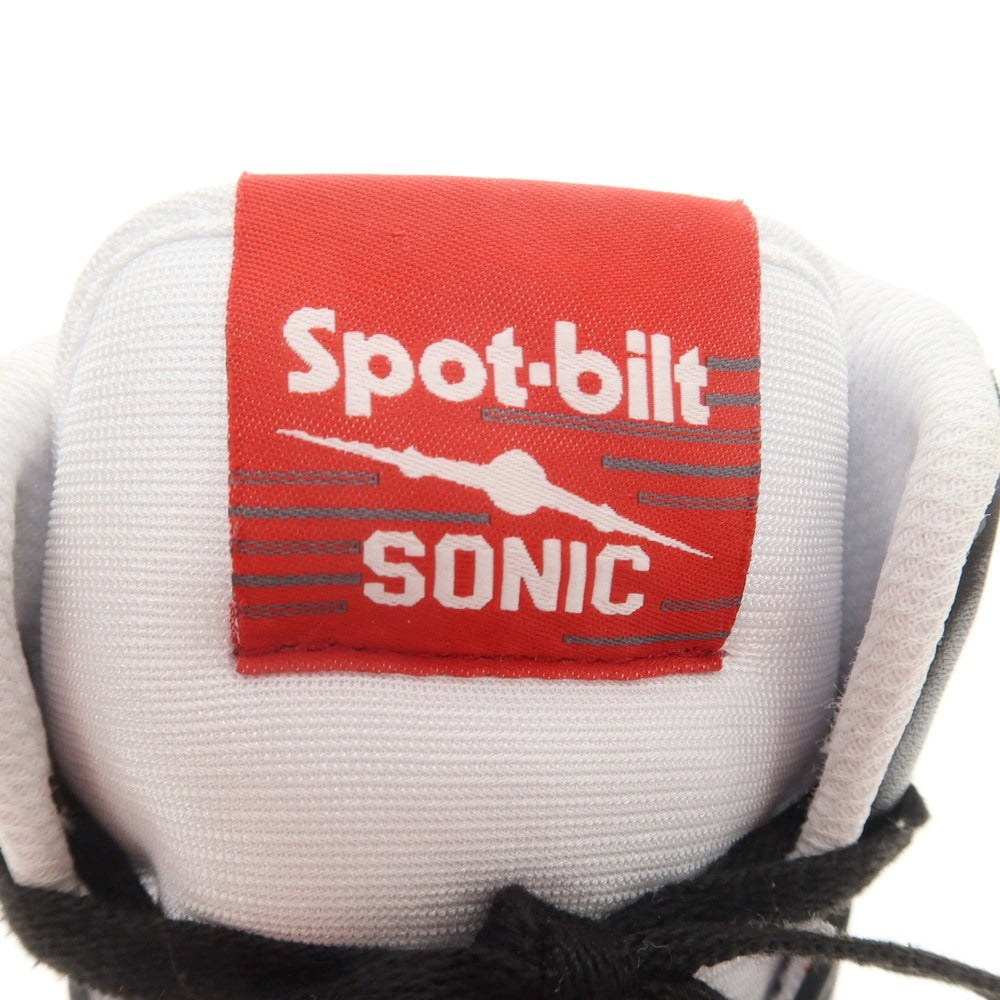 【中古】サッカニー SAUCONY × BEAMS Spot-bilt レザー スニーカー ホワイトxレッド【 26.5cm 】【 状態ランクB 】【 メンズ 】