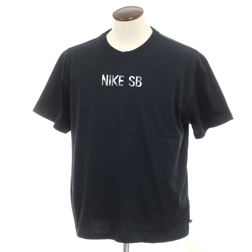【中古】ナイキ NIKE コットン クルーネック 半袖Tシャツ ブラック【サイズXXL】【BLK】【S/S】【状態ランクB】【メンズ】【759186】