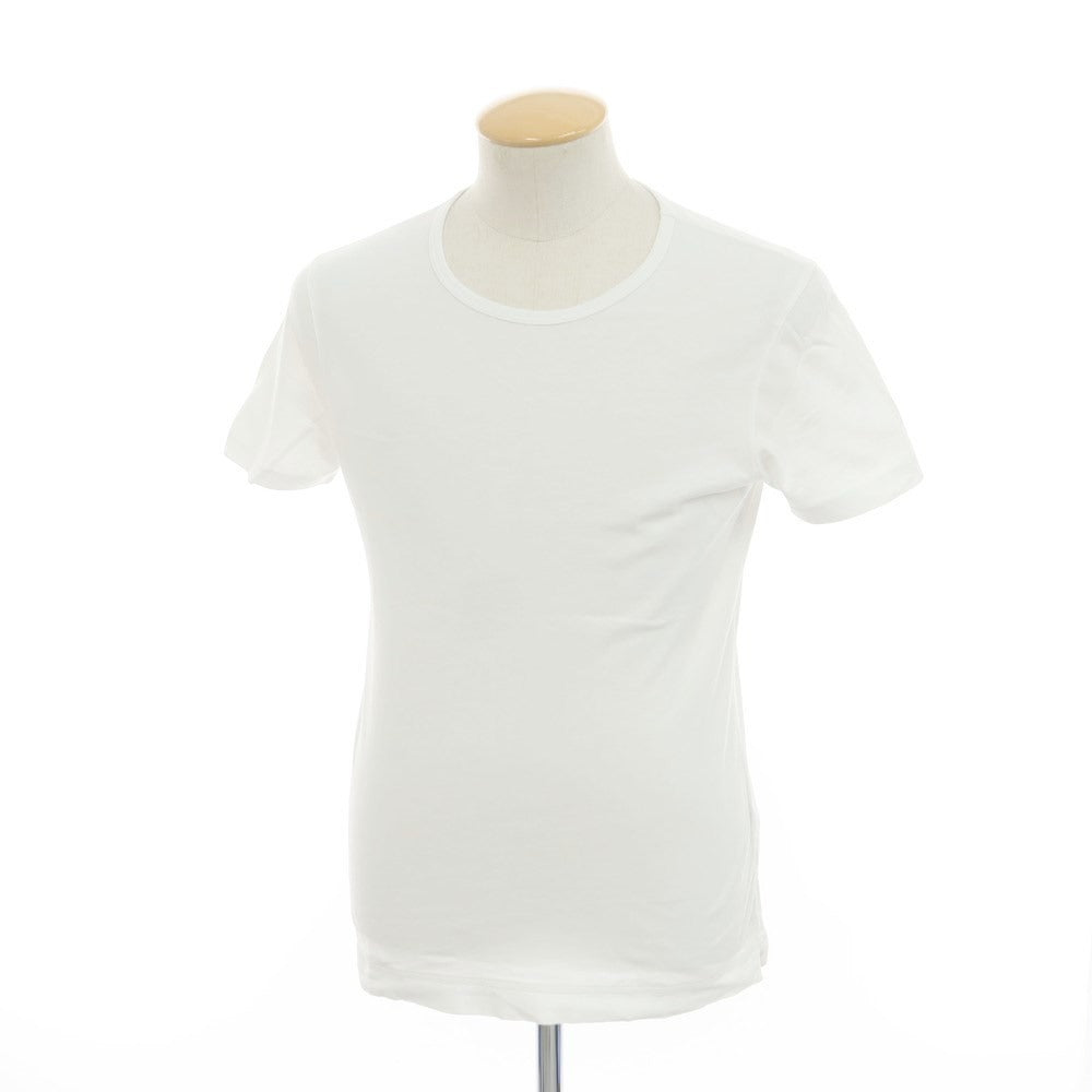 【中古】スリードッツ three dots コットン クルーネック 半袖Tシャツ ホワイト【サイズS】【WHT】【S/S】【状態ランクC】【メンズ】【759184】