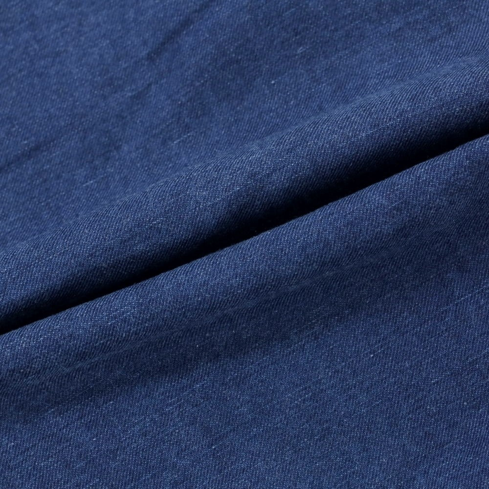 【中古】シビリア SIVIGLIA コットンリネン ショートパンツ ネイビー【 30 】【 状態ランクB 】【 メンズ 】