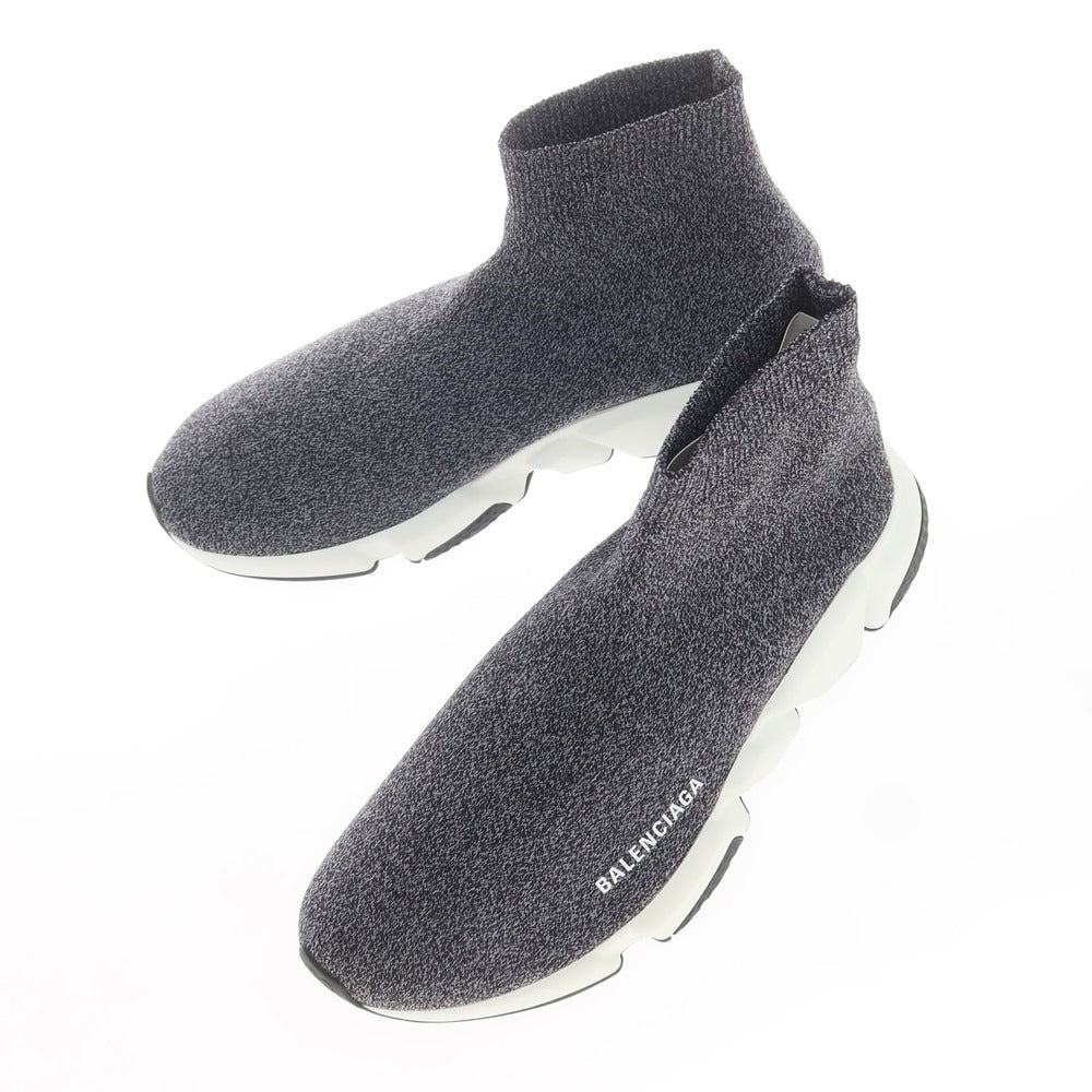 中古】【未使用】バレンシアガ BALENCIAGA Speed Trainer ソックススニーカー ブラックxグレー【 42 】【 状態ラ –  リタリオリブロ