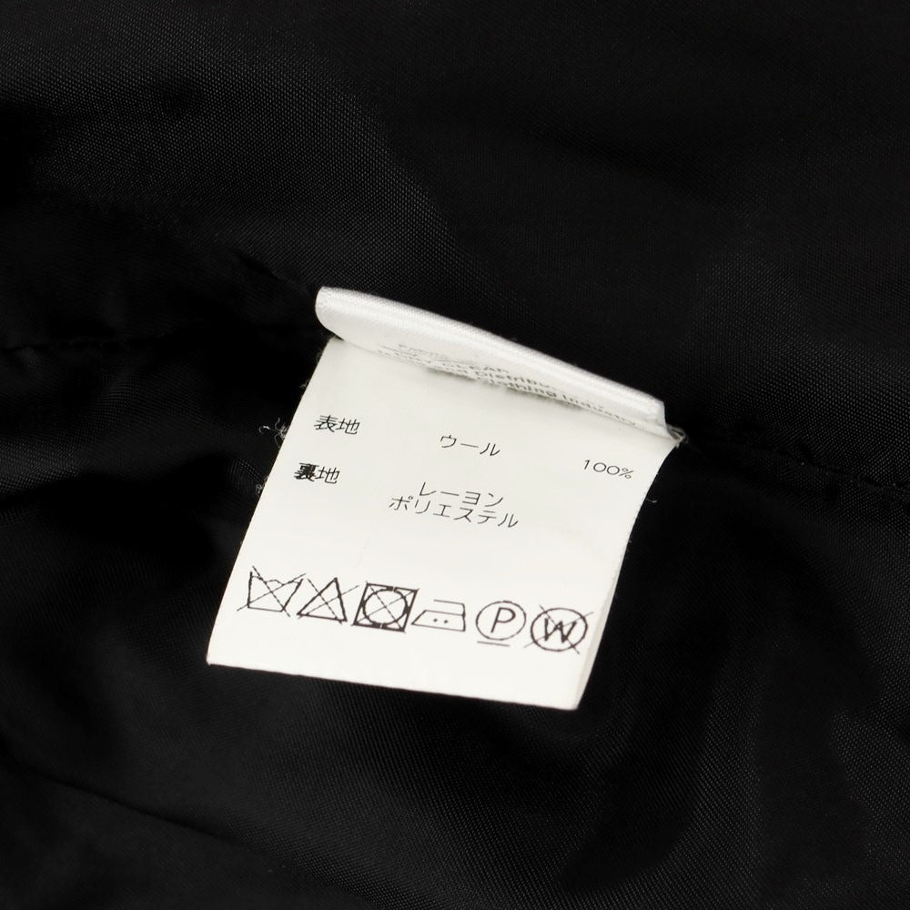 【中古】ナマチェコ NAMACHEKO ウール ダブル カジュアルジャケット ブラック【 M 】【 状態ランクA 】【 メンズ 】