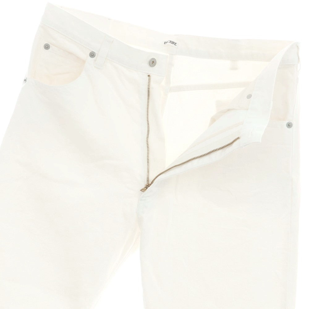 【中古】アンスクリア INSCRIRE ジーンズ デニムパンツ オフホワイト【 46 】【 状態ランクB 】【 メンズ 】