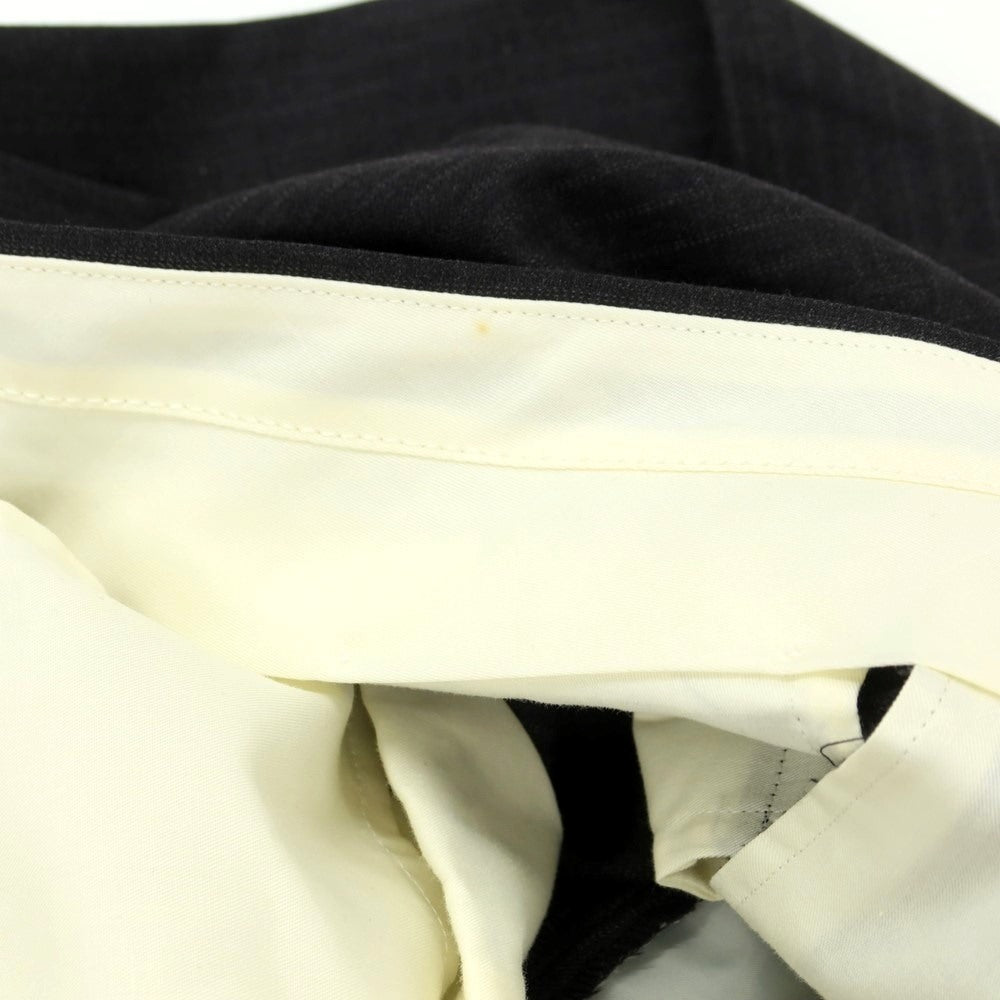 【中古】ダーバン D’URBAN ウールポリエステル ストライプ 2つボタンスーツ グレー【 92A5 (M位) 】【 状態ランクB 】【 メンズ 】