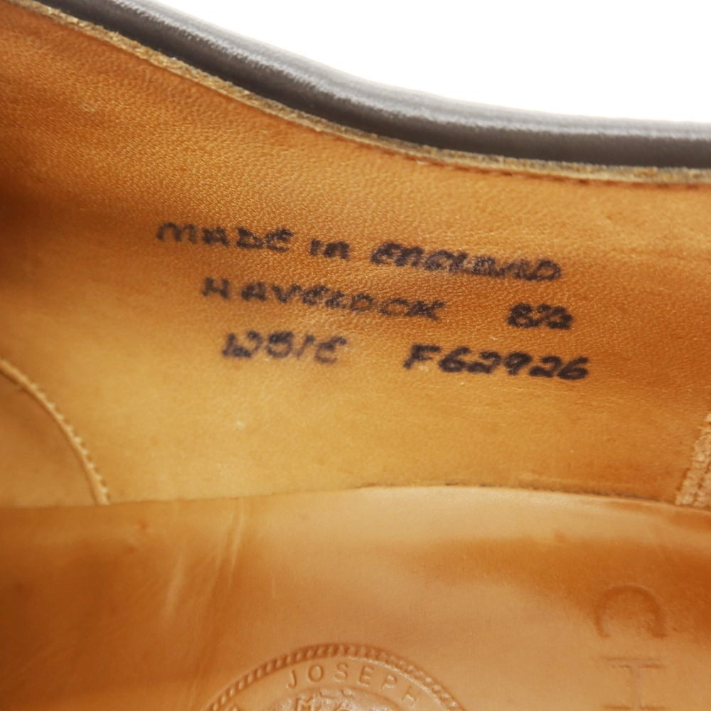 【中古】チーニー CHEANEY HAVELOCK スエード ウイングチップ ドレスシューズ ダークブラウン【 8 1/2 】【 状態ランクB 】【 メンズ 】