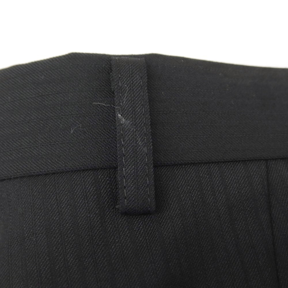 【中古】ヒロコ コシノ HIROKO KOSHINO ウールポリエステル 2つボタンスーツ ブラック【 A5 】【 状態ランクB 】【 メンズ 】