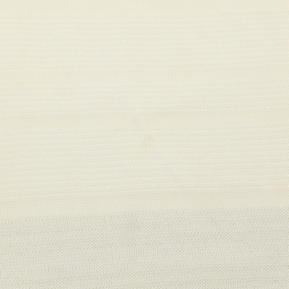 【中古】ロベルトコリーナ ROBERTO COLLINA コットンレーヨン 半袖ポロニット アイボリー【 48 】【 状態ランクB 】【 メンズ 】