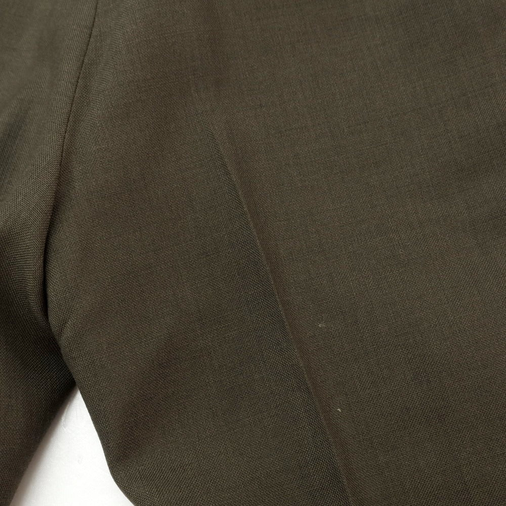 【中古】ユナイテッドアローズ アンド サンズ UNITED ARROWS & SONS ウール カジュアルスラックスパンツ オリーブ【 S 】【 状態ランクB 】【 メンズ 】