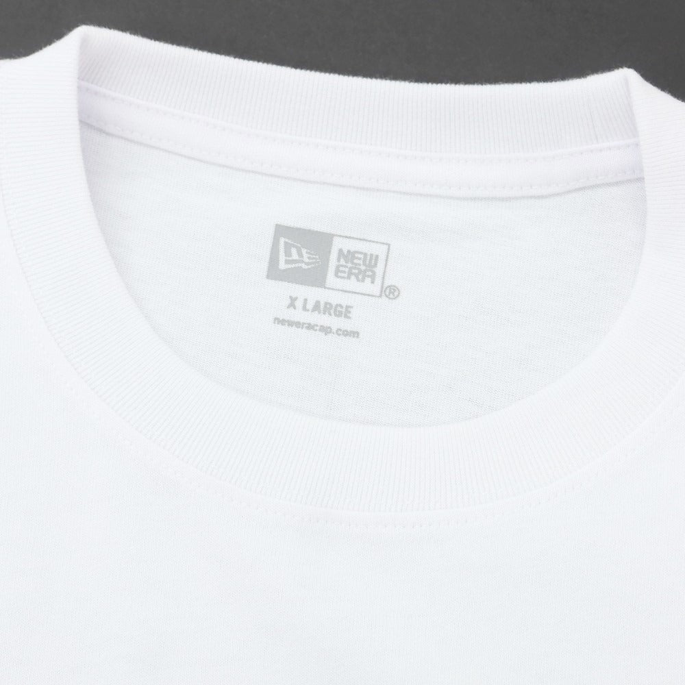 【中古】タカヒロミヤシタザソロイスト TAKAHIRO MIYASHITA The SoloIst. × NEW ERA 2024年秋冬 コットン クルーネック 半袖Tシャツ ホワイト【 XL 】【 状態ランクA 】【 メンズ 】